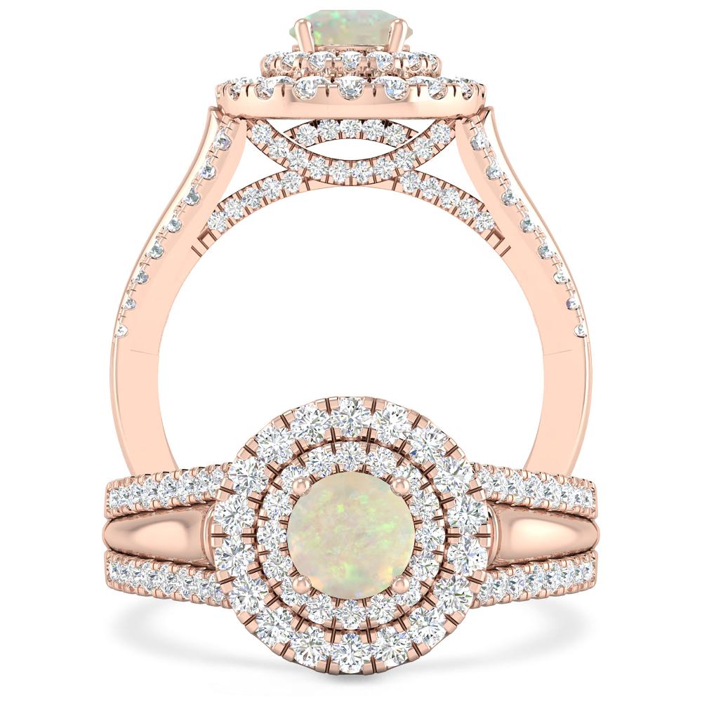 Rose Gold - Opal