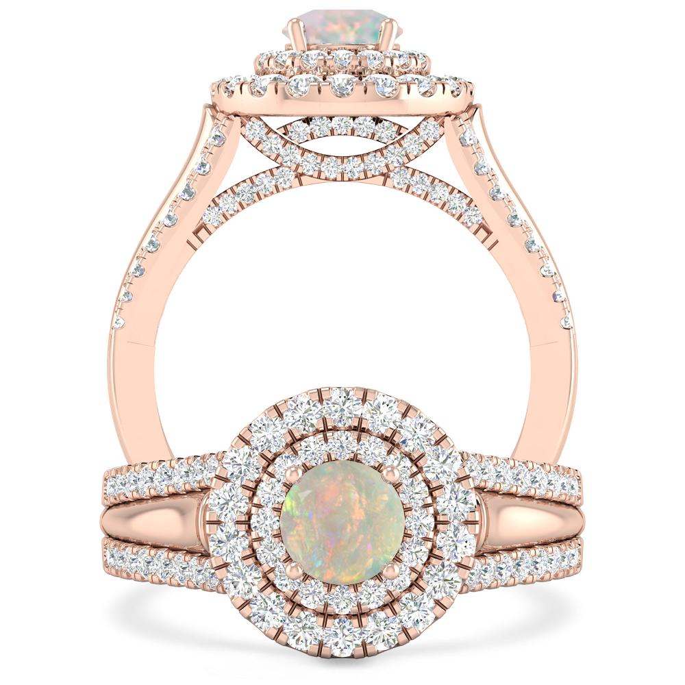 Rose Gold - Opal