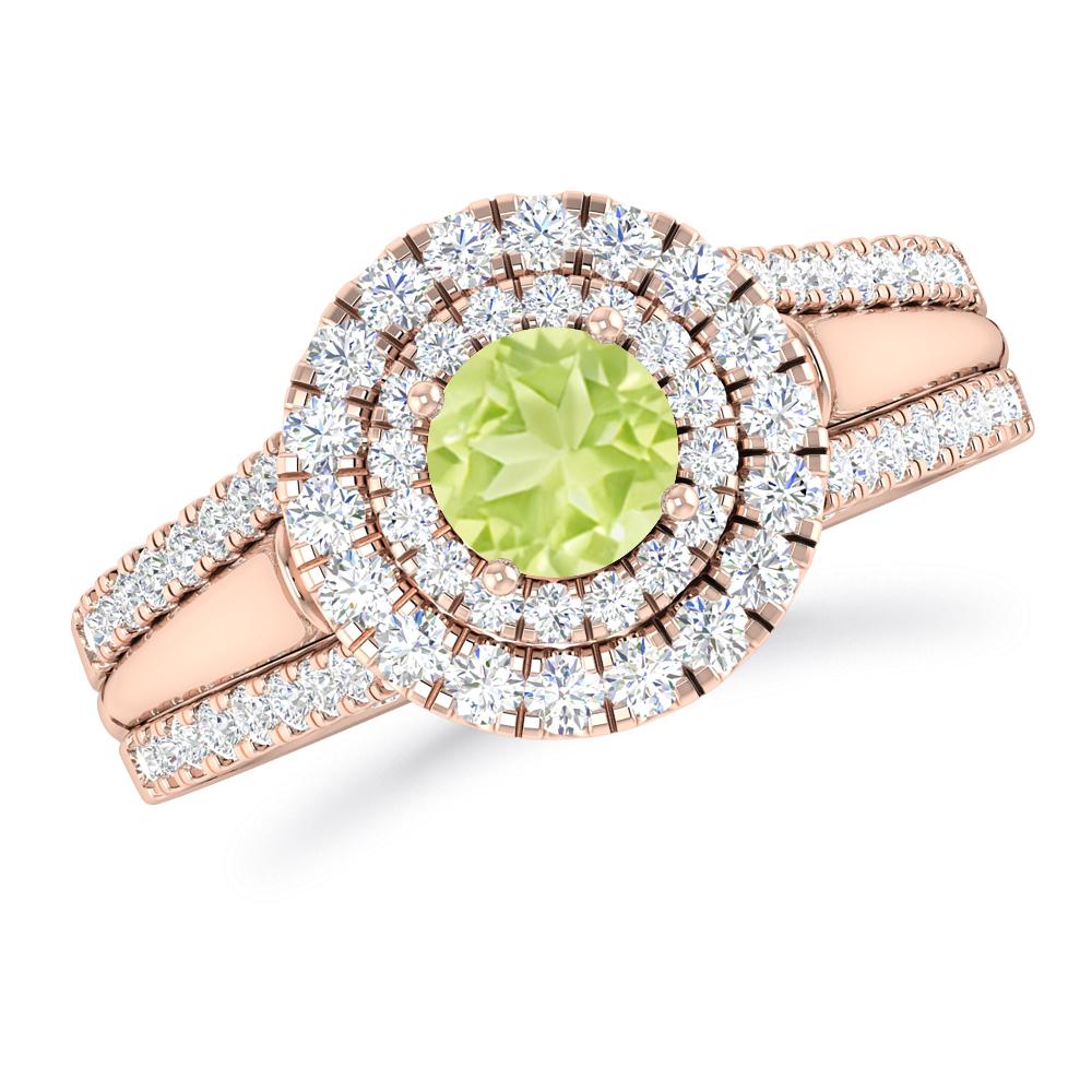 Rose Gold - Peridot