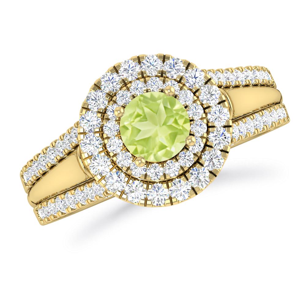 Yellow Gold - Peridot
