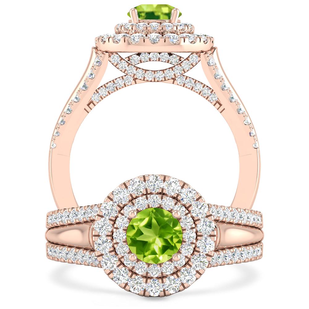 Rose Gold - Peridot