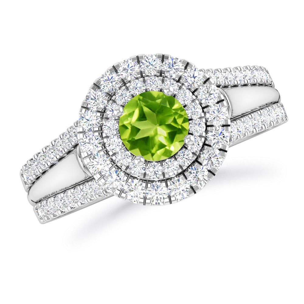 White Gold - Peridot