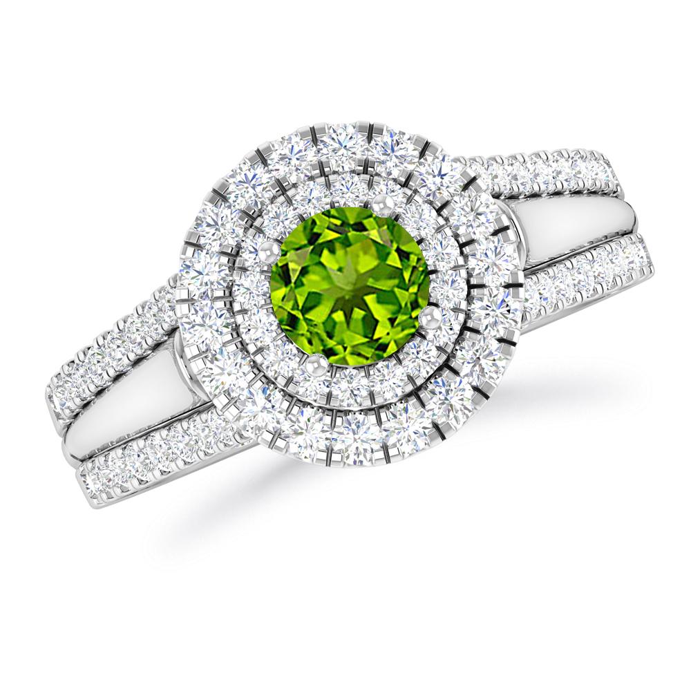 White Gold - Peridot