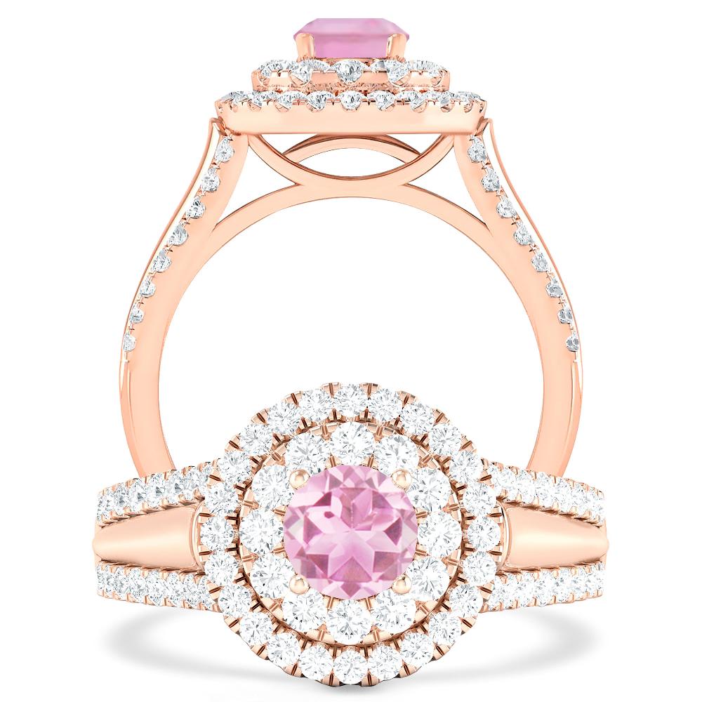 Rose Gold - Pink Tourmaline