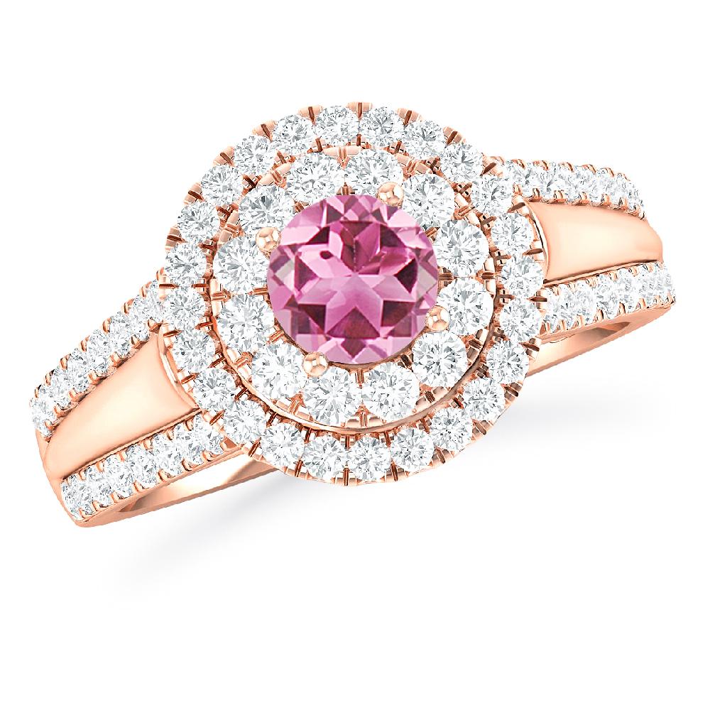 Rose Gold - Pink Tourmaline