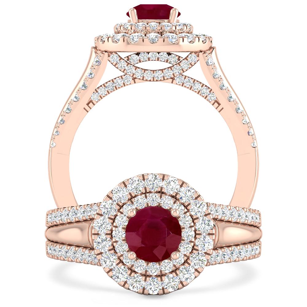 Rose Gold - Ruby