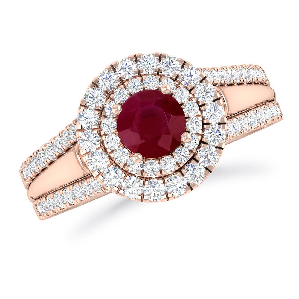 Rose Gold - Ruby