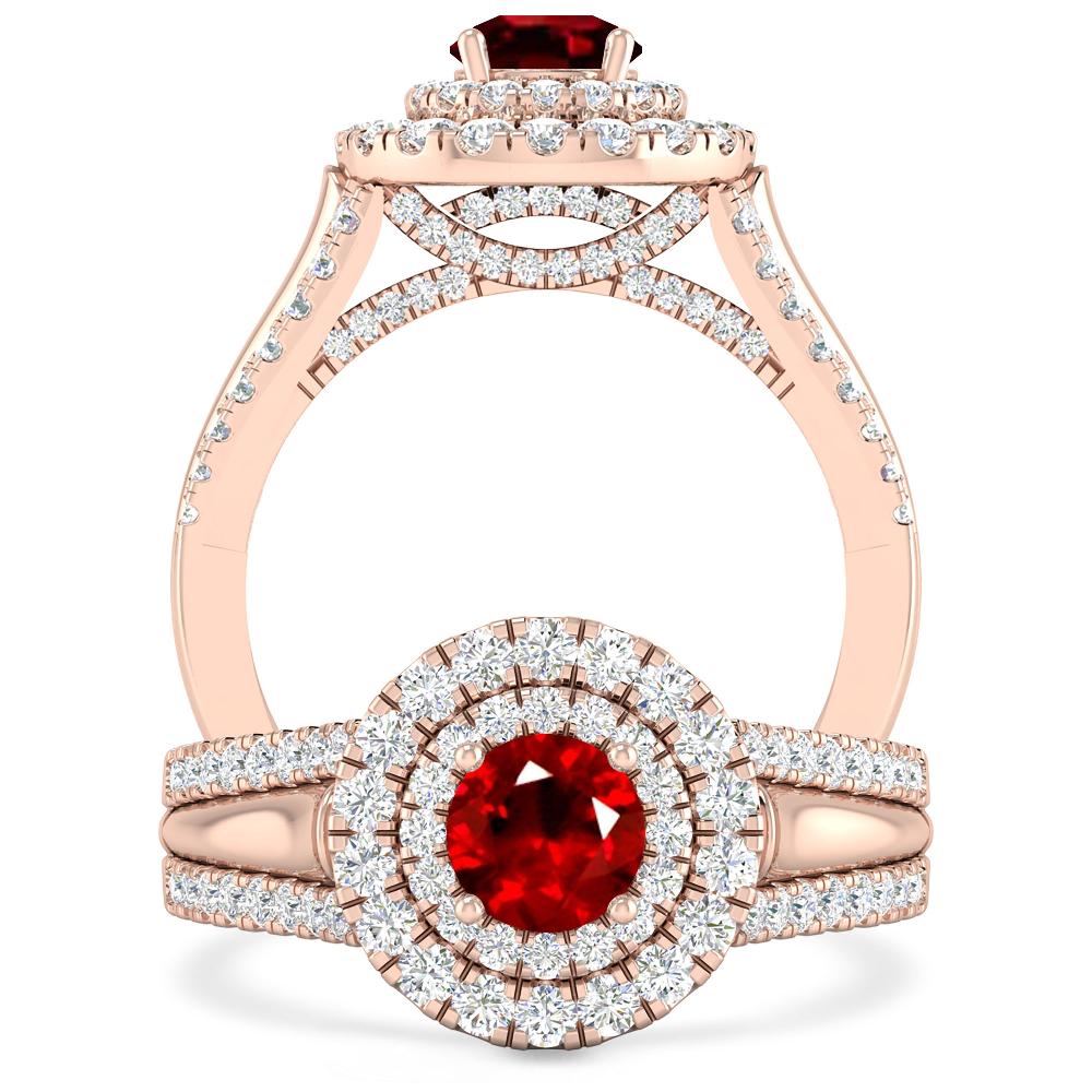 Rose Gold - Ruby