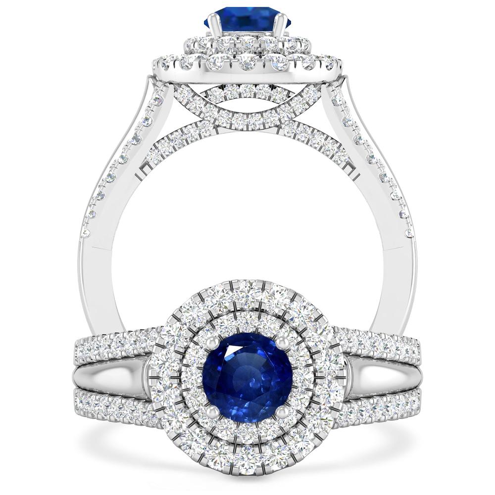 White Gold - Sapphire