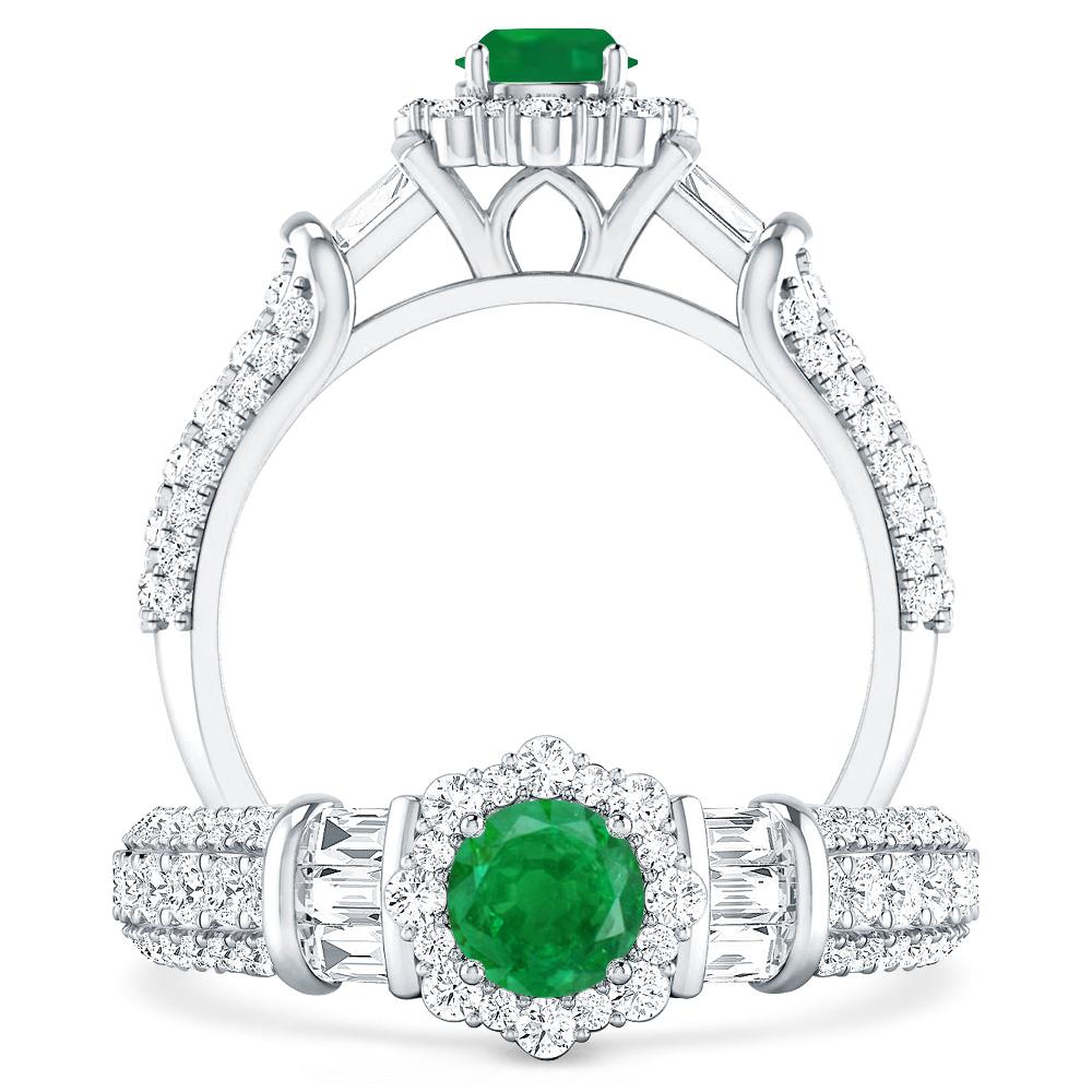 White Gold - Emerald