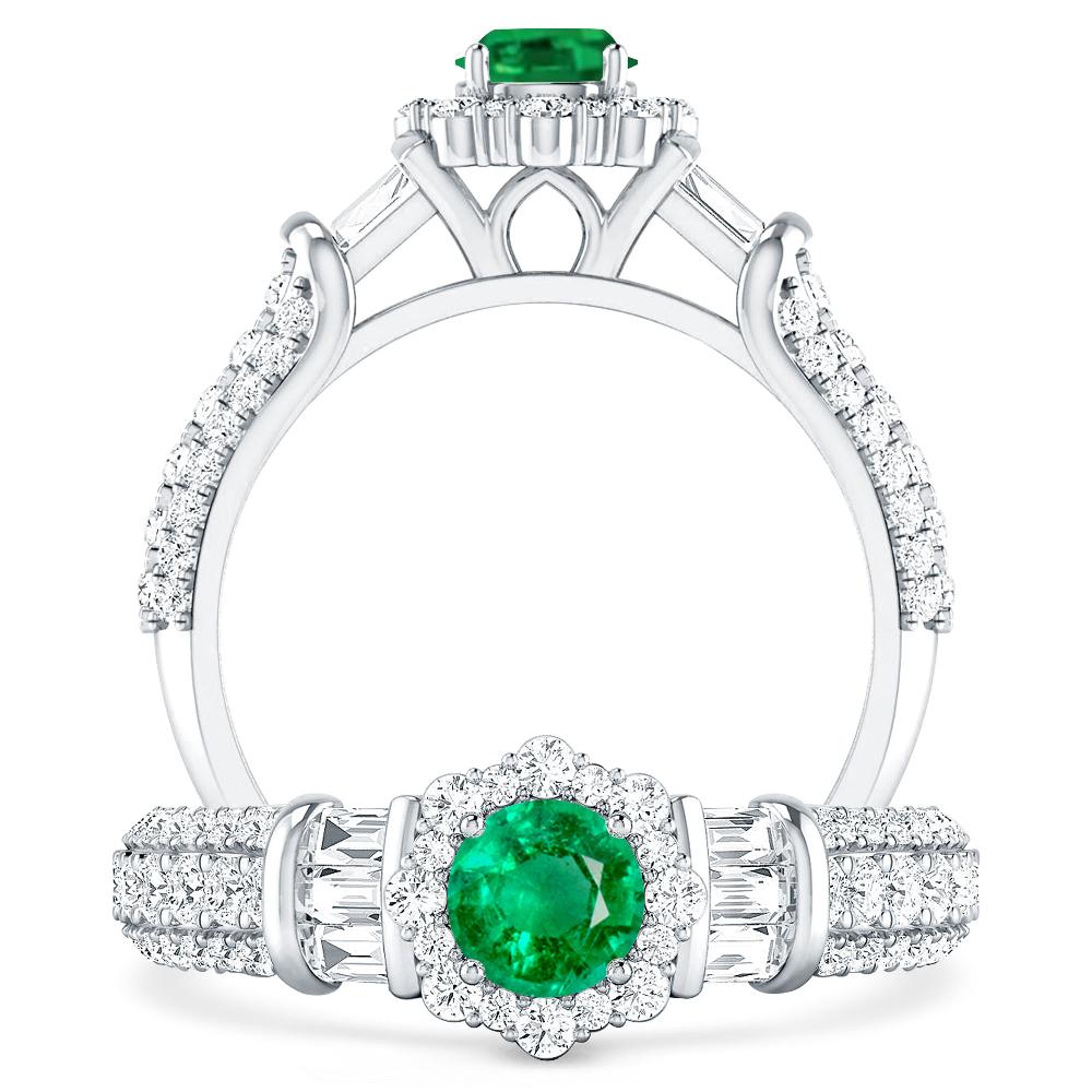 White Gold - Emerald