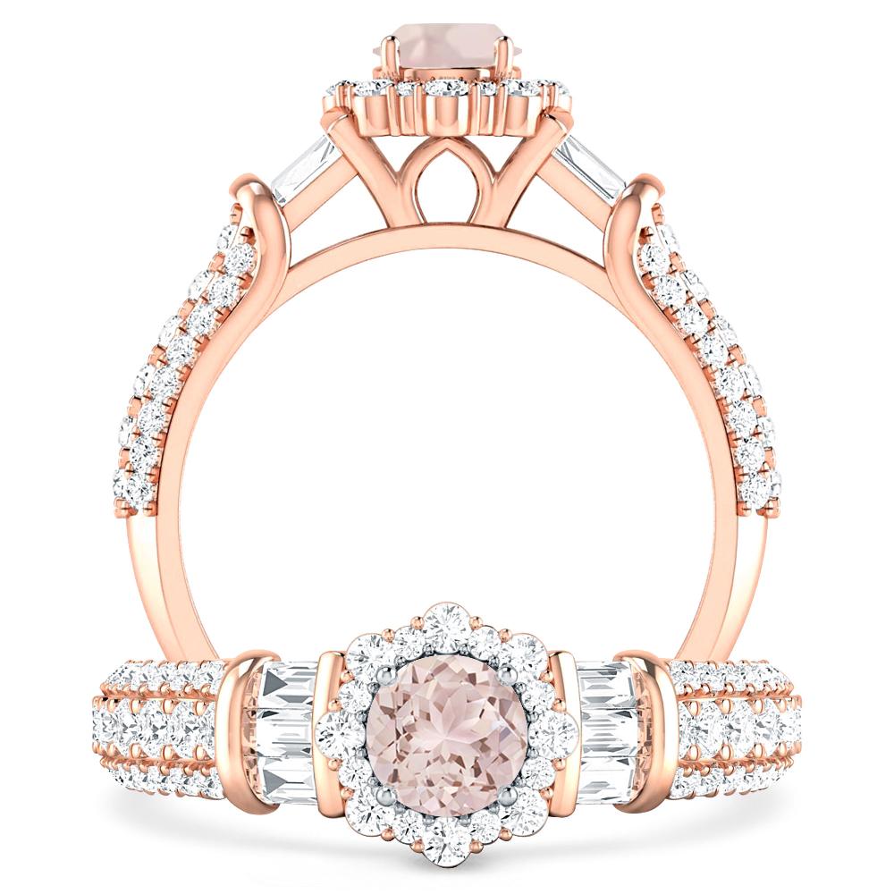 Rose Gold - Morganite