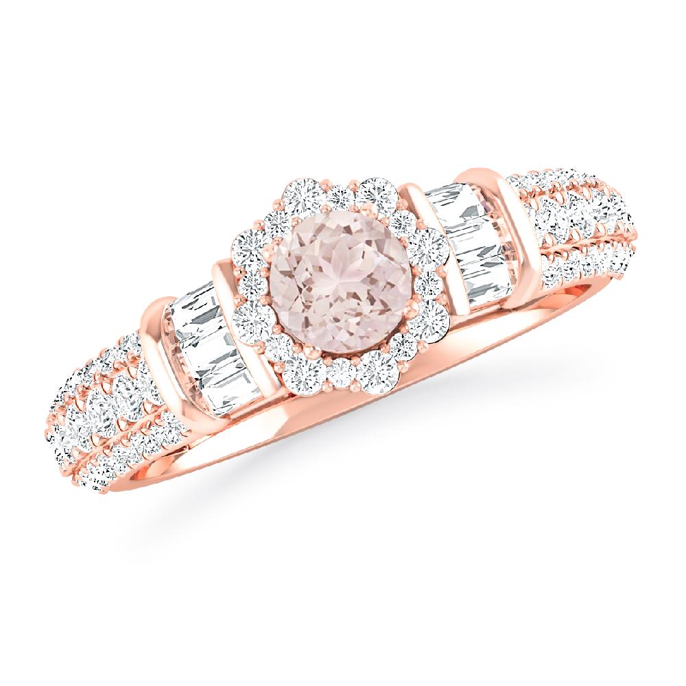 Rose Gold - Morganite