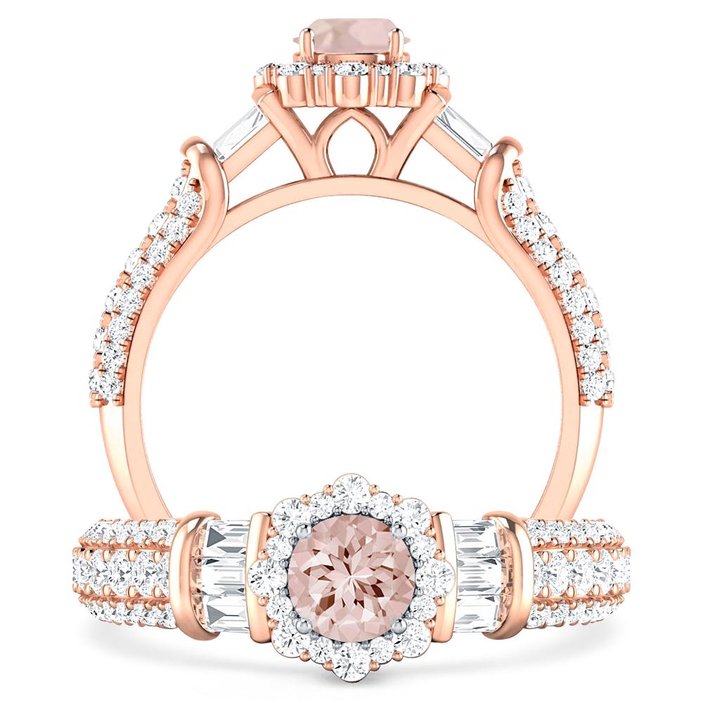 Rose Gold - Morganite