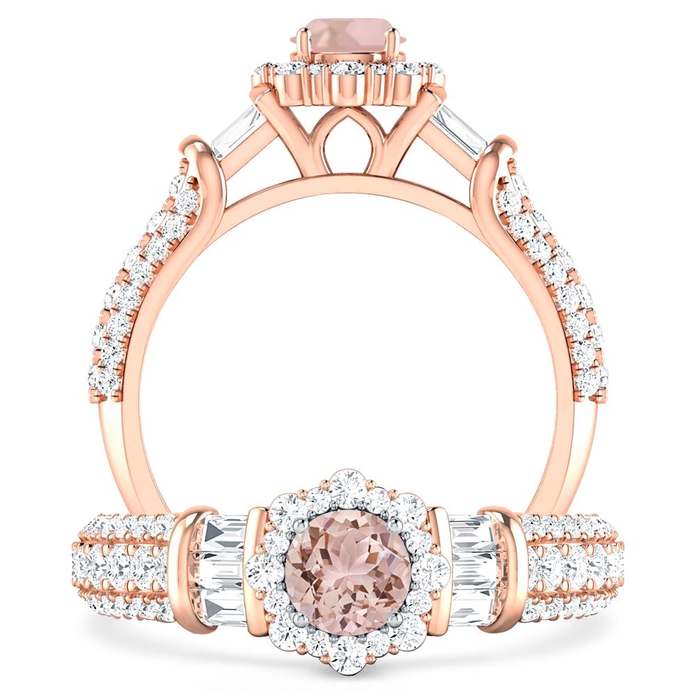 Rose Gold - Morganite