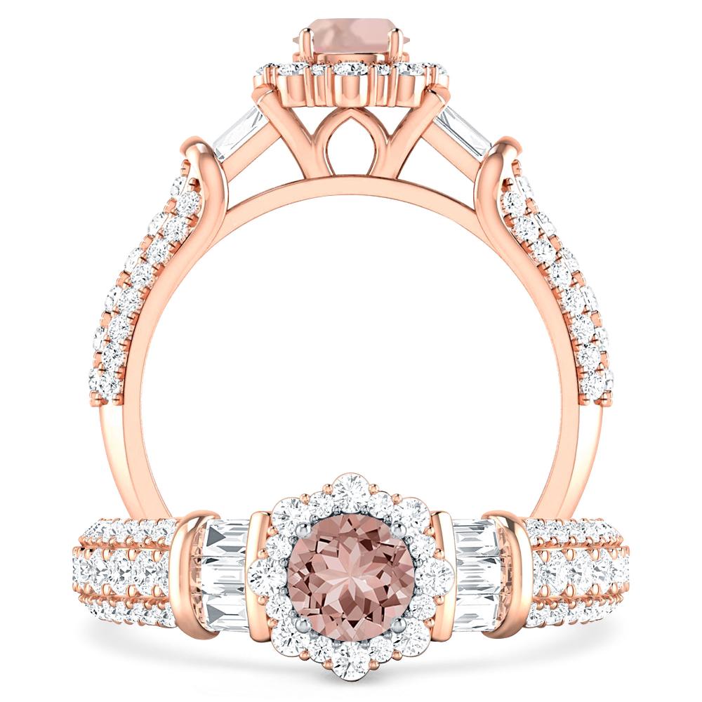 Rose Gold - Morganite