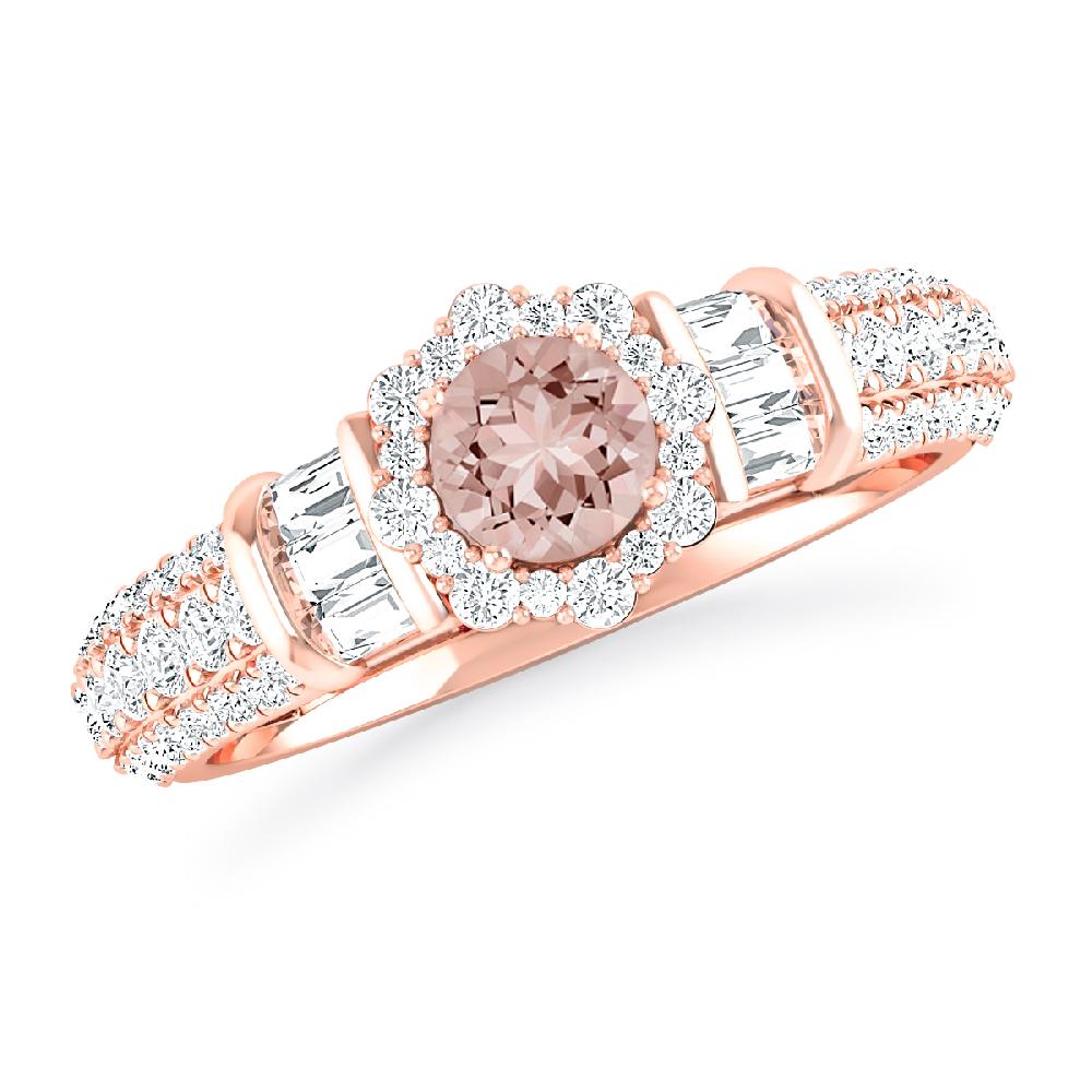 Rose Gold - Morganite