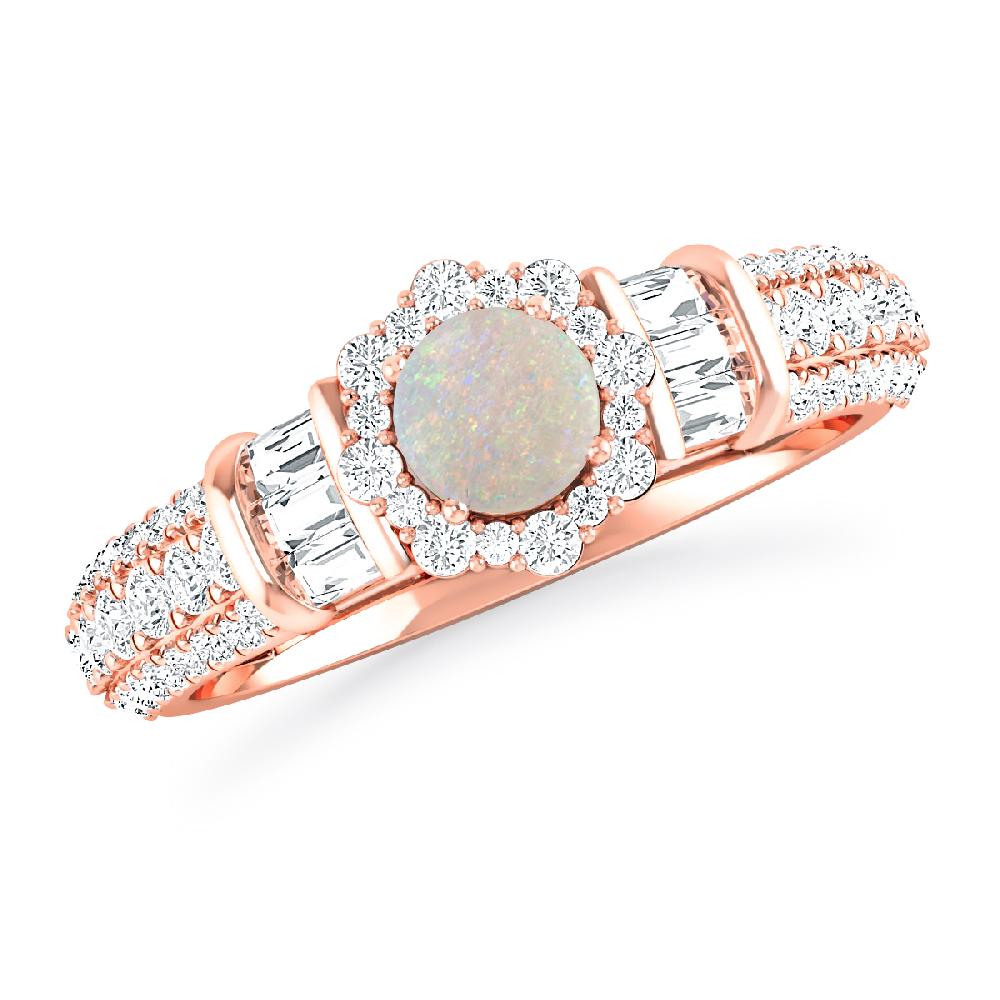 Rose Gold - Opal