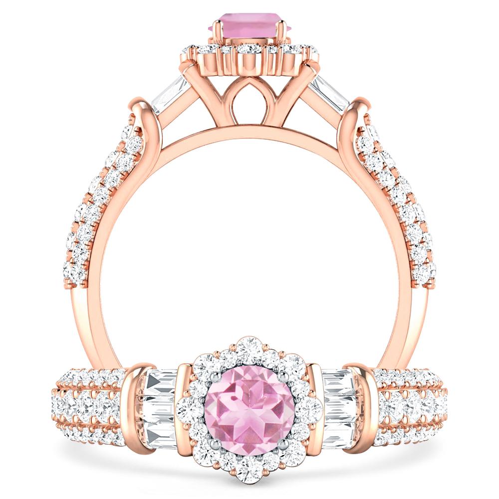 Rose Gold - Pink Tourmaline