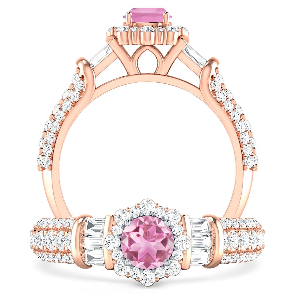 Rose Gold - Pink Tourmaline