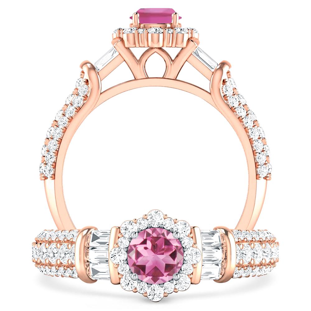 Rose Gold - Pink Tourmaline