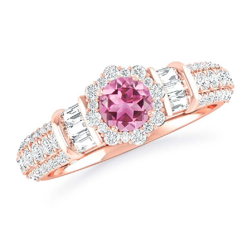 Rose Gold - Pink Tourmaline