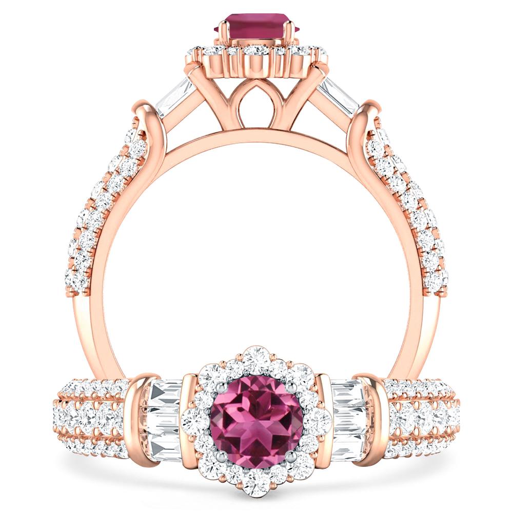 Rose Gold - Pink Tourmaline