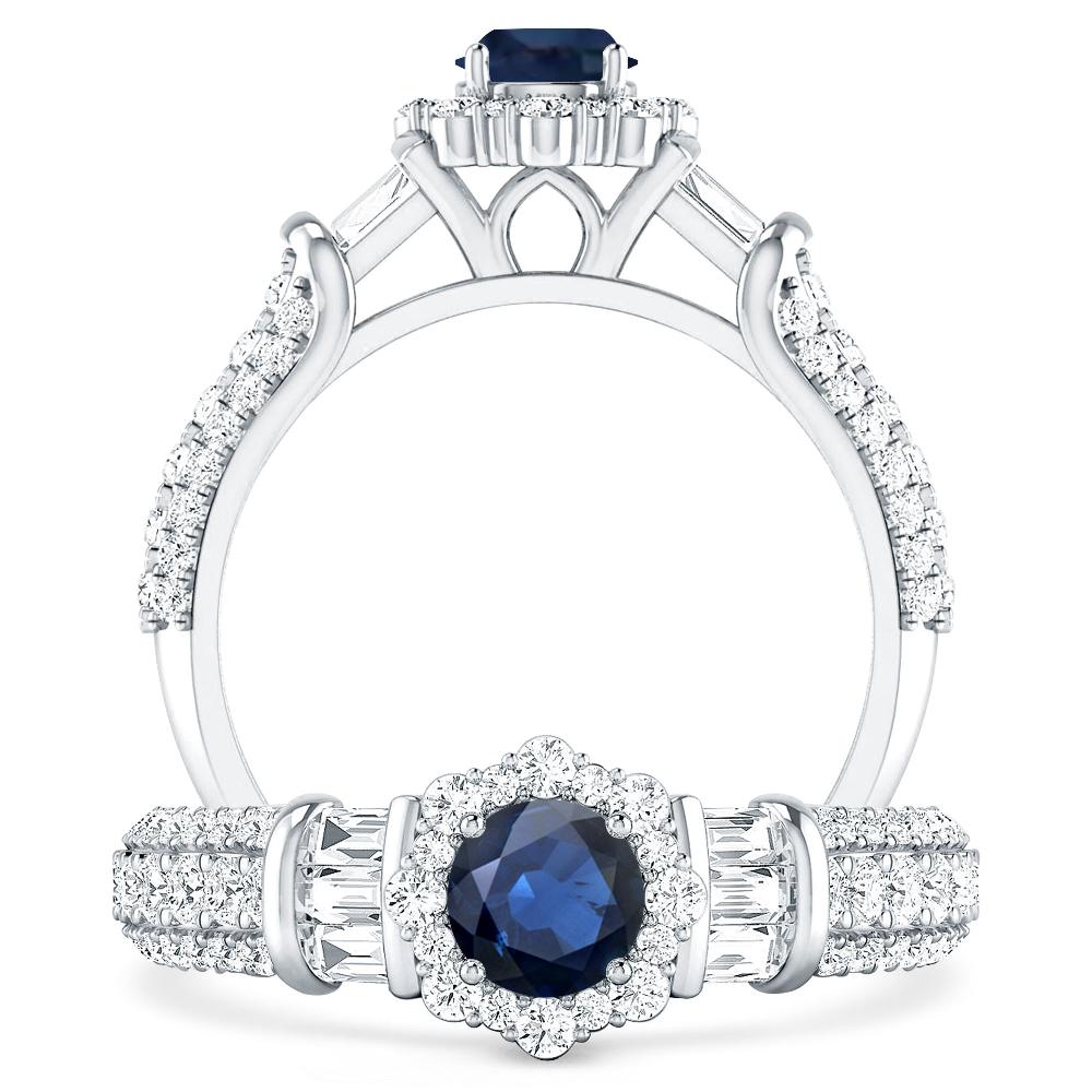 White Gold - Sapphire