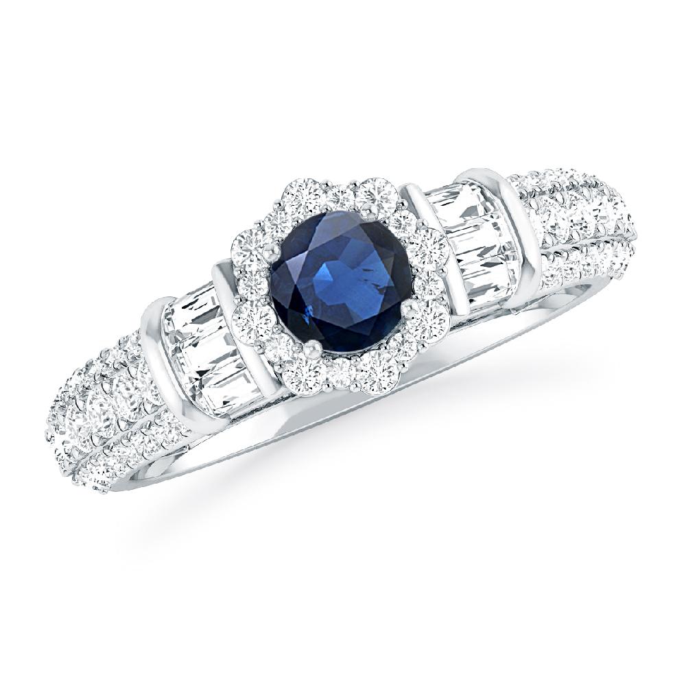 White Gold - Sapphire