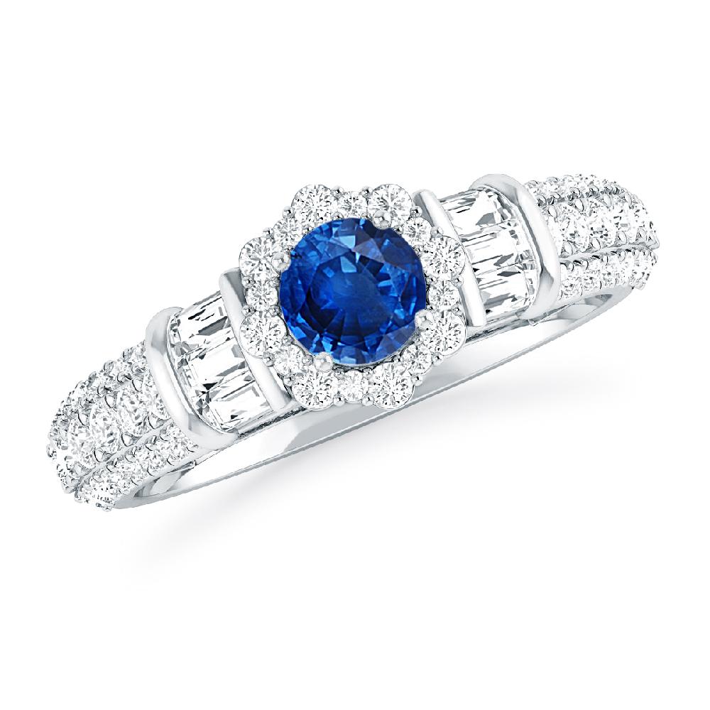 White Gold - Sapphire