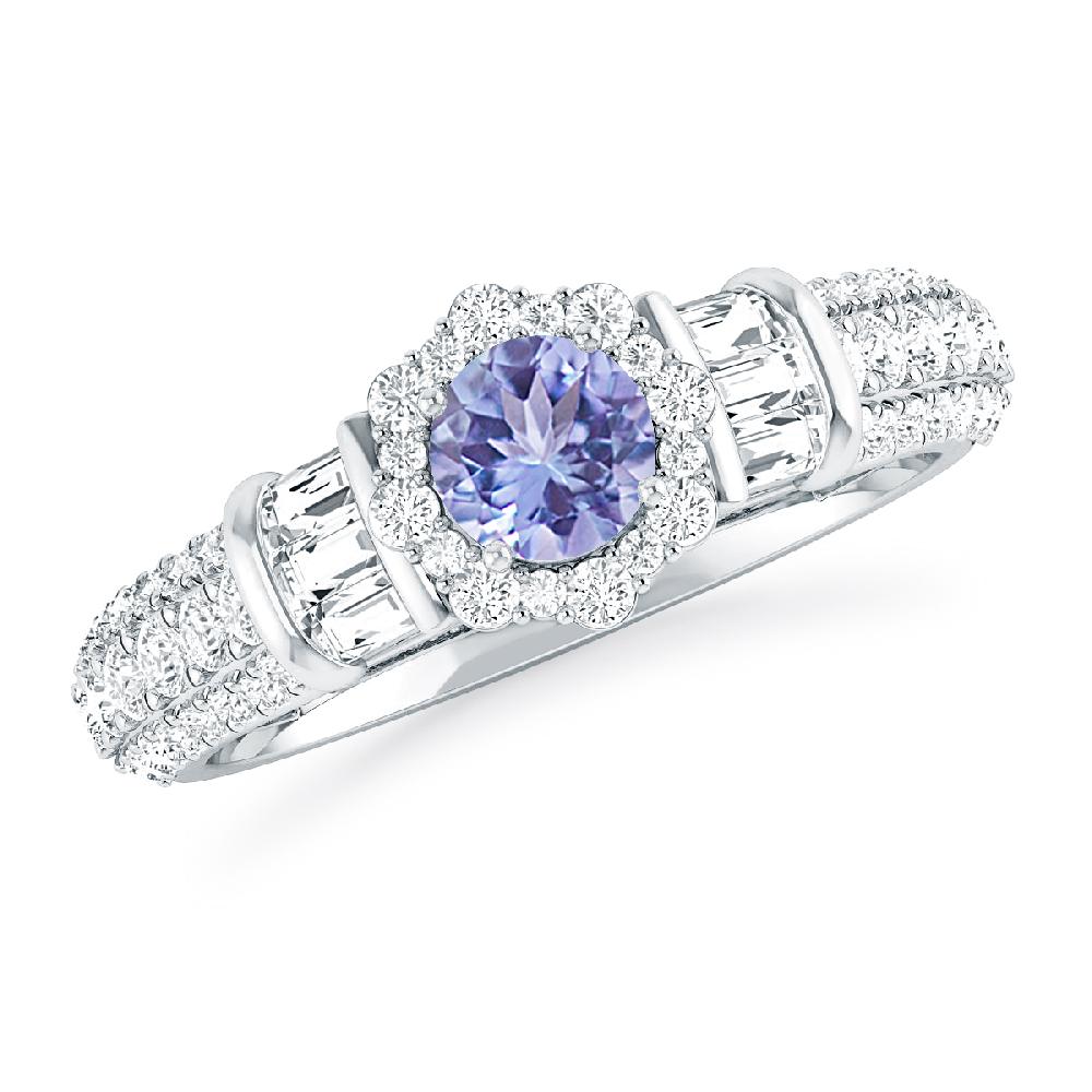 White Gold - Tanzanite