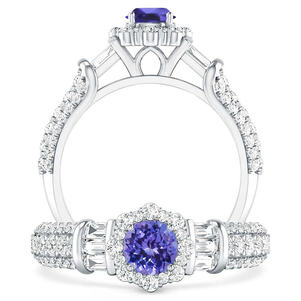 White Gold - Tanzanite