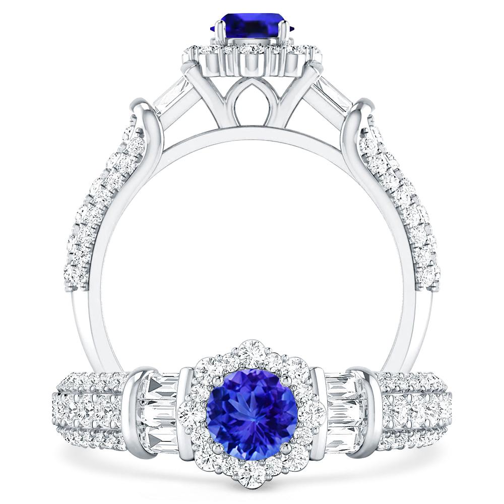 White Gold - Tanzanite