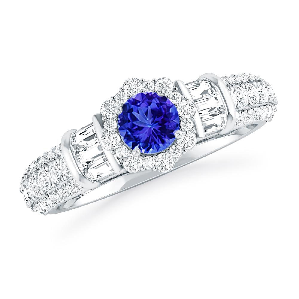 White Gold - Tanzanite