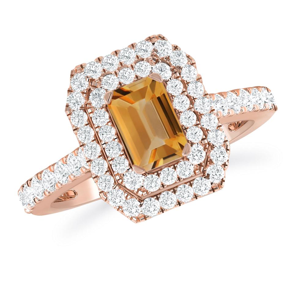 Rose Gold - Citrine