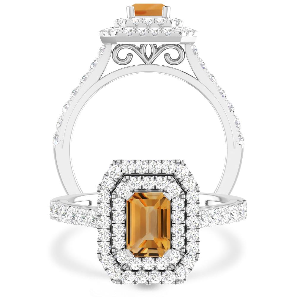 White Gold - Citrine