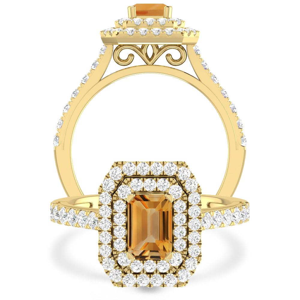 Yellow Gold - Citrine