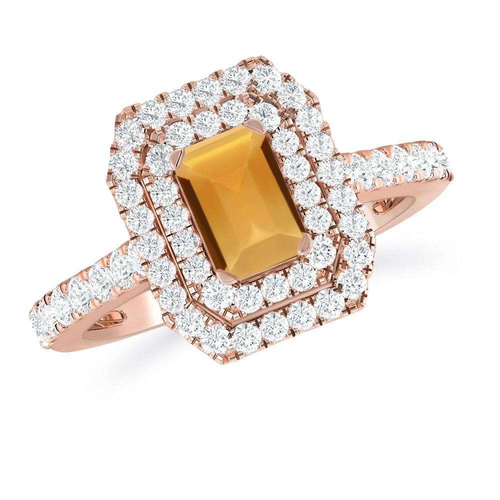 Rose Gold - Citrine