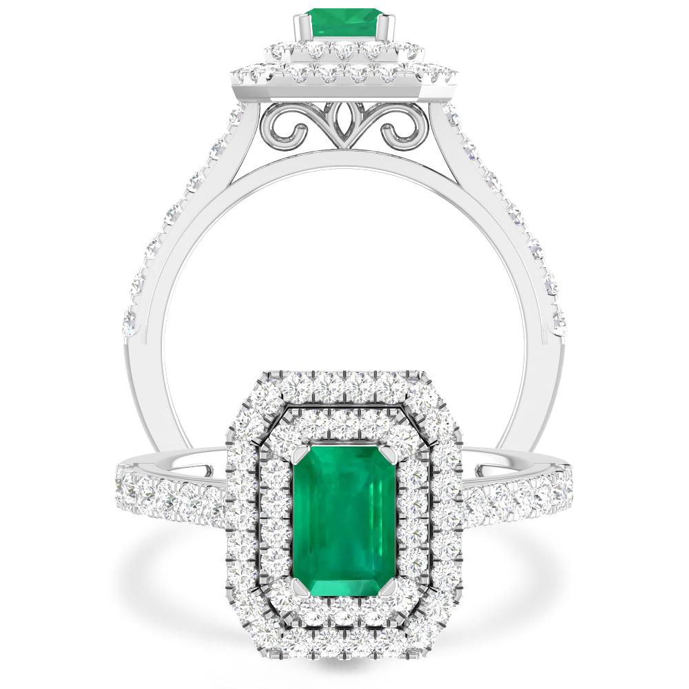 White Gold - Emerald