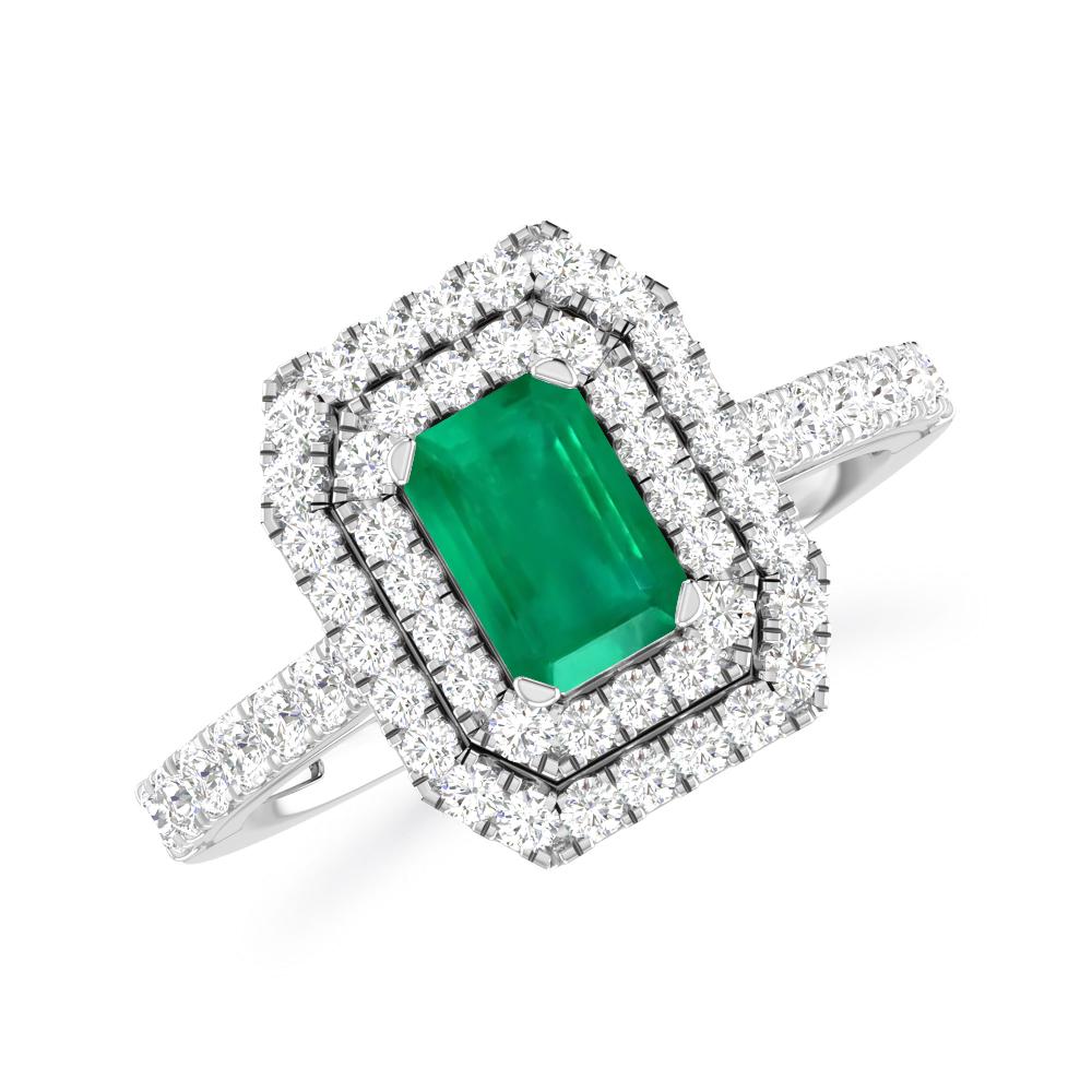 White Gold - Emerald