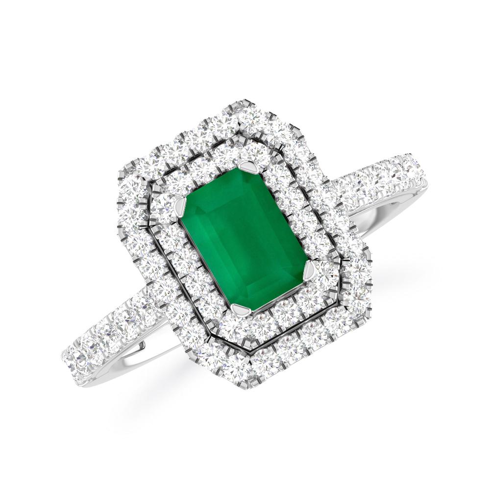 White Gold - Emerald