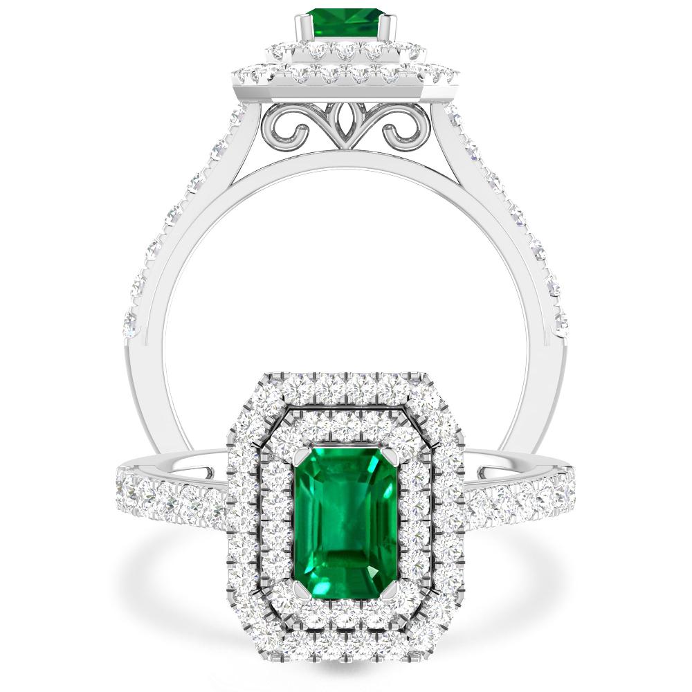 White Gold - Emerald