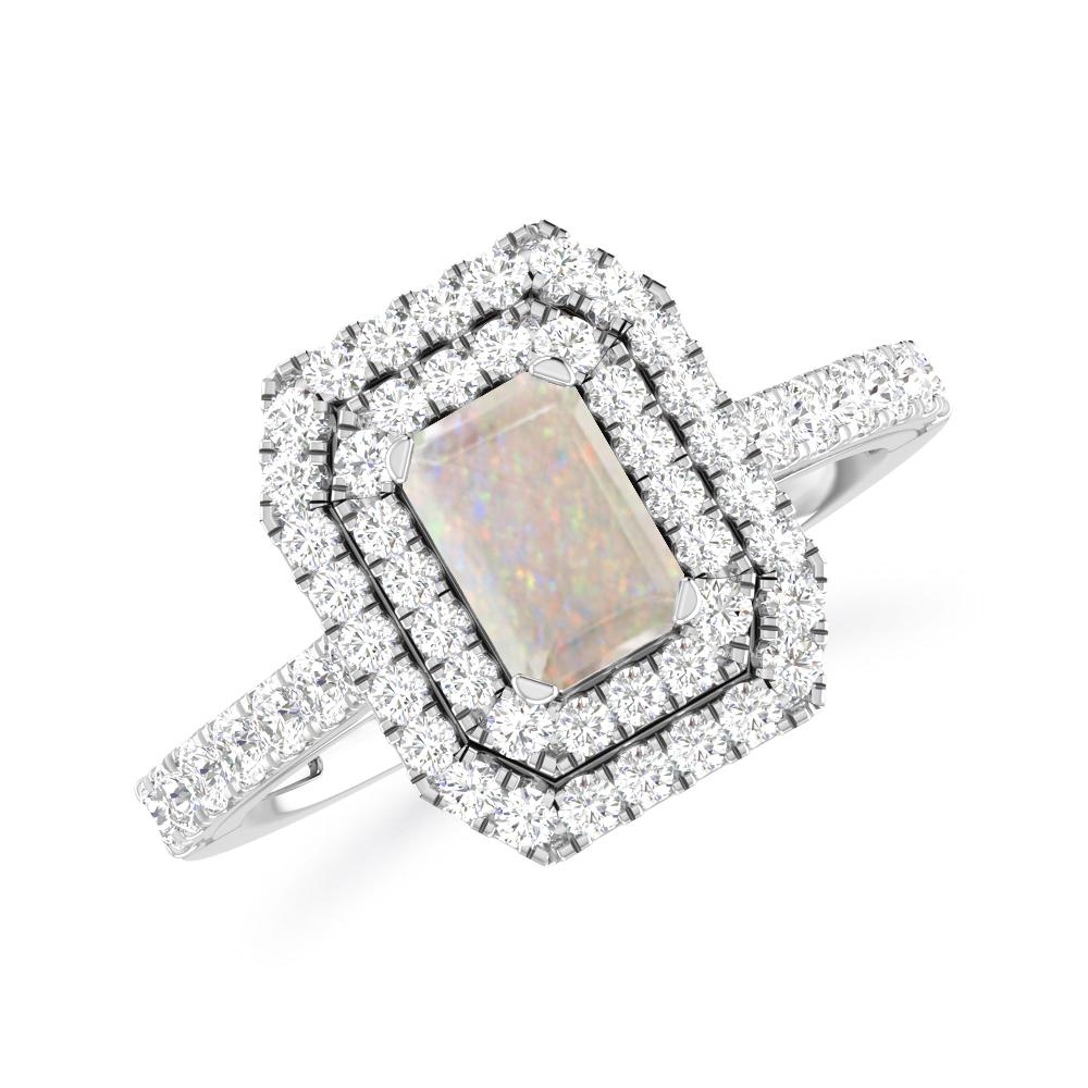 White Gold - Opal