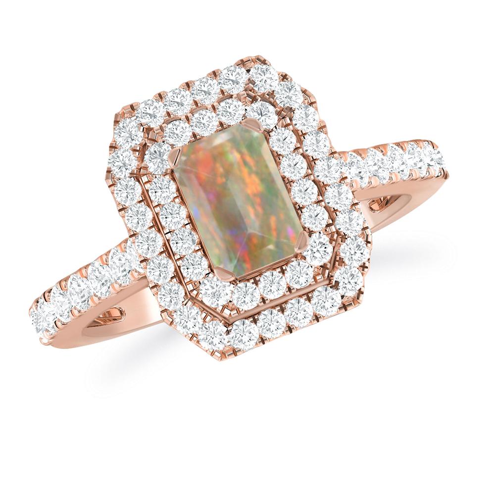 Rose Gold - Opal