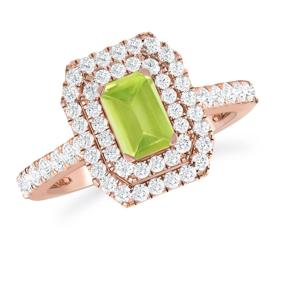 Rose Gold - Peridot