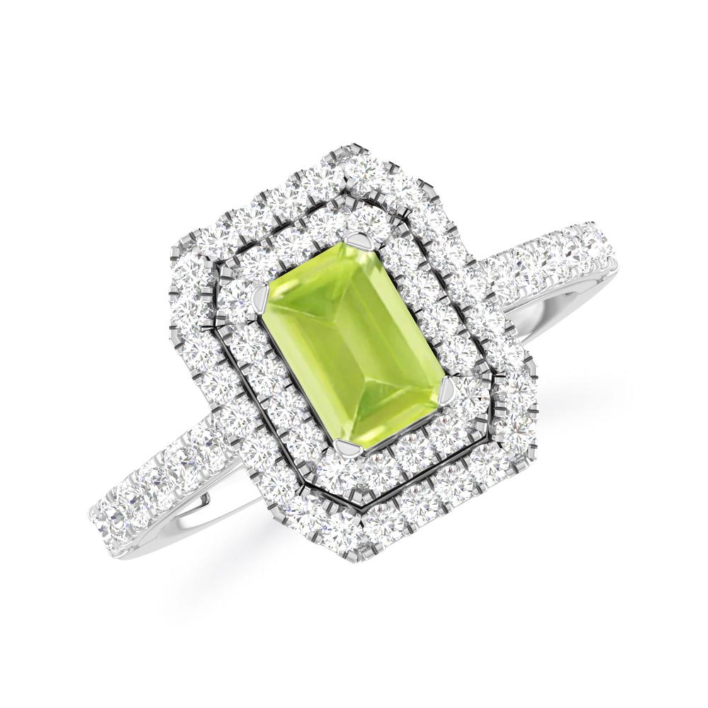 White Gold - Peridot