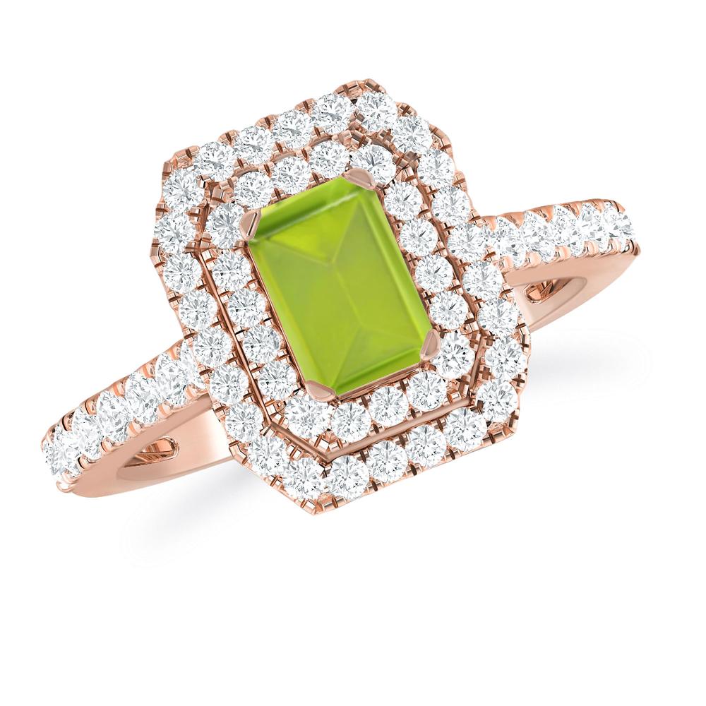 Rose Gold - Peridot