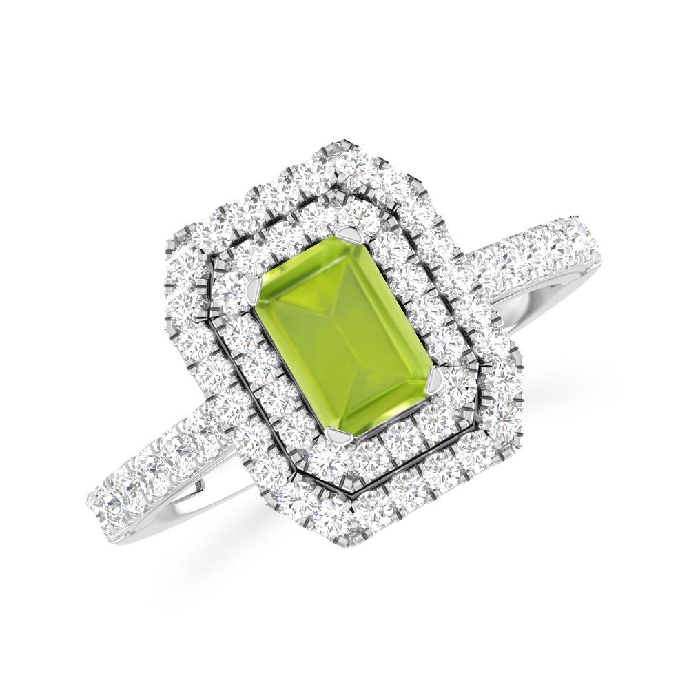 White Gold - Peridot