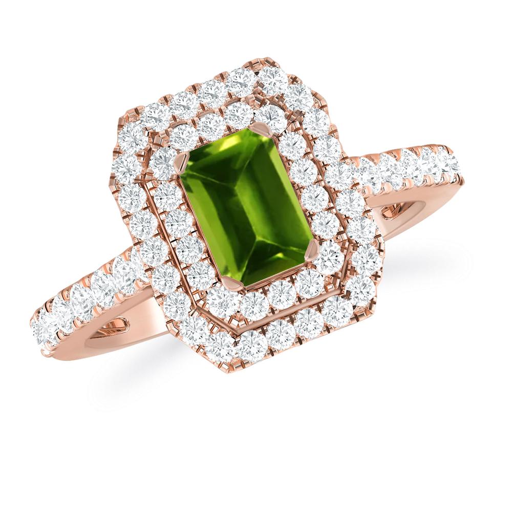 Rose Gold - Peridot