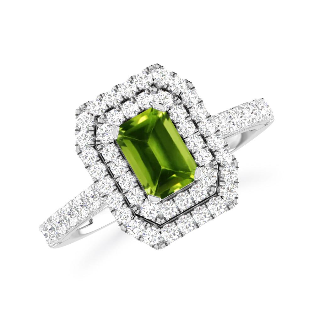 White Gold - Peridot